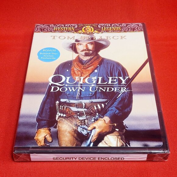 Quigley Down Under Tom Selleck DVD 2001 Western Legends New Sealed - Picture 3 of 9